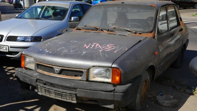 masina abandonata